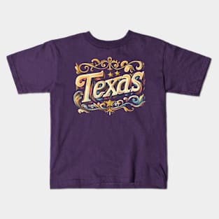 Texas vintage Kids T-Shirt